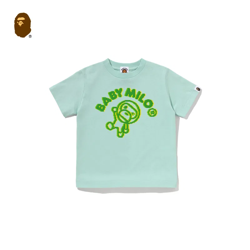 Футболка для детей A Bathing Ape SS26 черная — фото 4