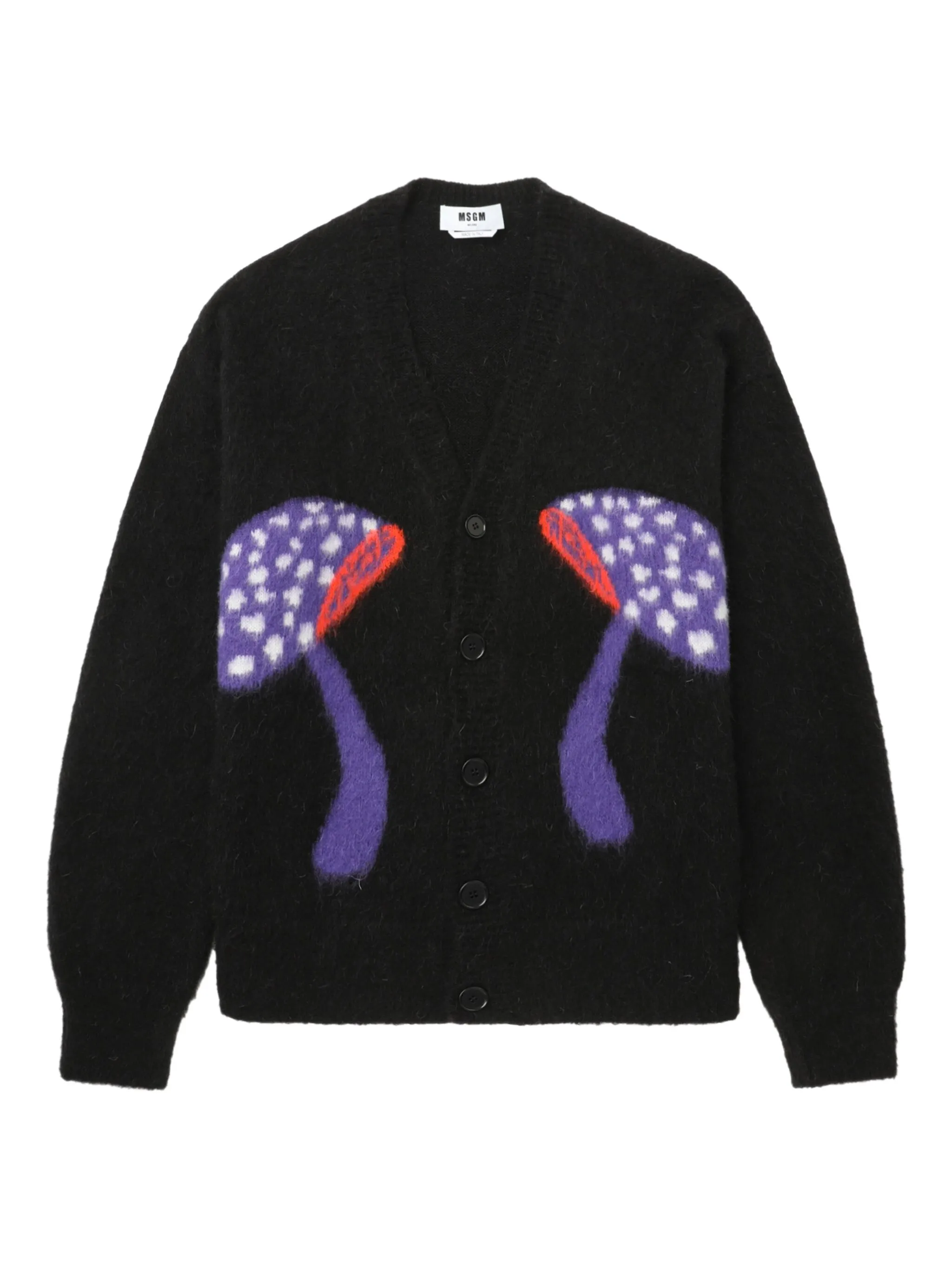 

Кардиган с V-образным вырезом Msgm, черный