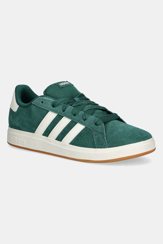 

Замшевые кроссовки Grand Court 00s Adidas, зеленый
