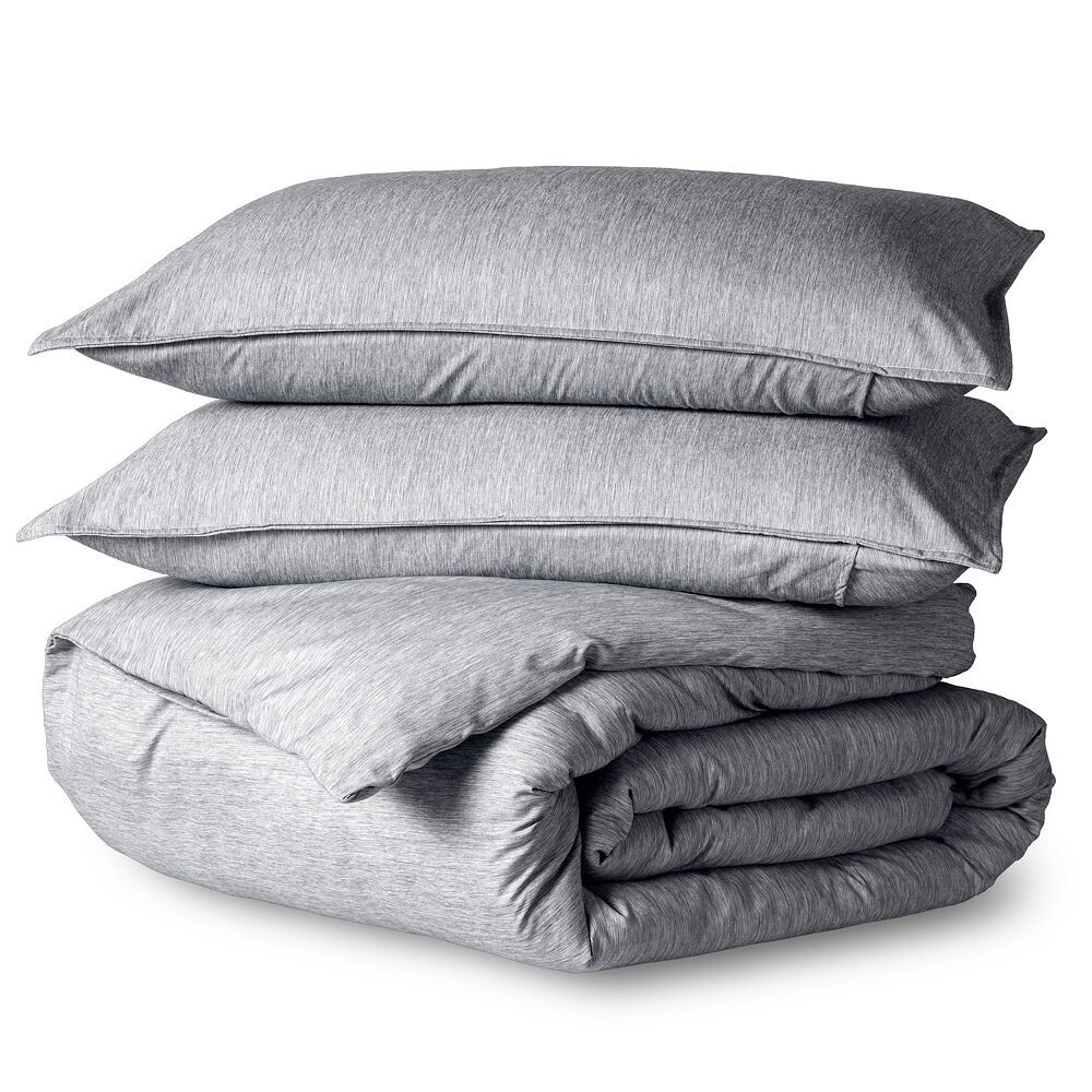 

Комплект пуховых одеял Bare Home с двойным начесом, цвет Heather Charcoal