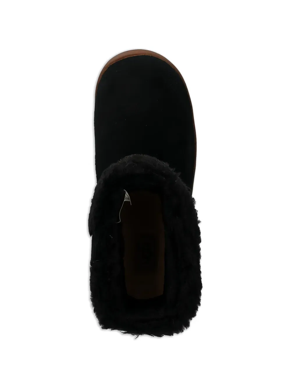 Сапоги с меховой отделкой Ugg Kids, черный — фото 4