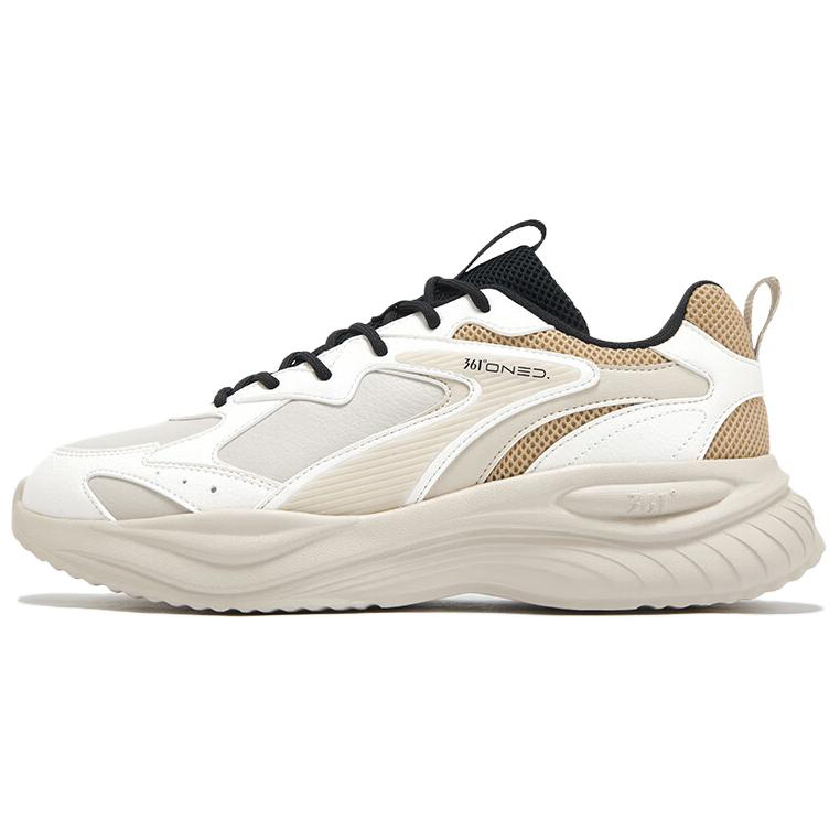 

Водонепроницаемые и теплые низкие повседневные кроссовки Men's 361°, экрю