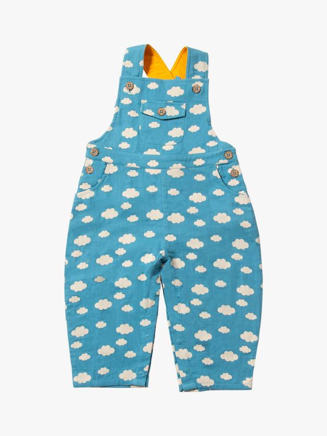 

Детские комбинезоны cloud dungaree shorts Little Green Radicals, синий/разноцветный