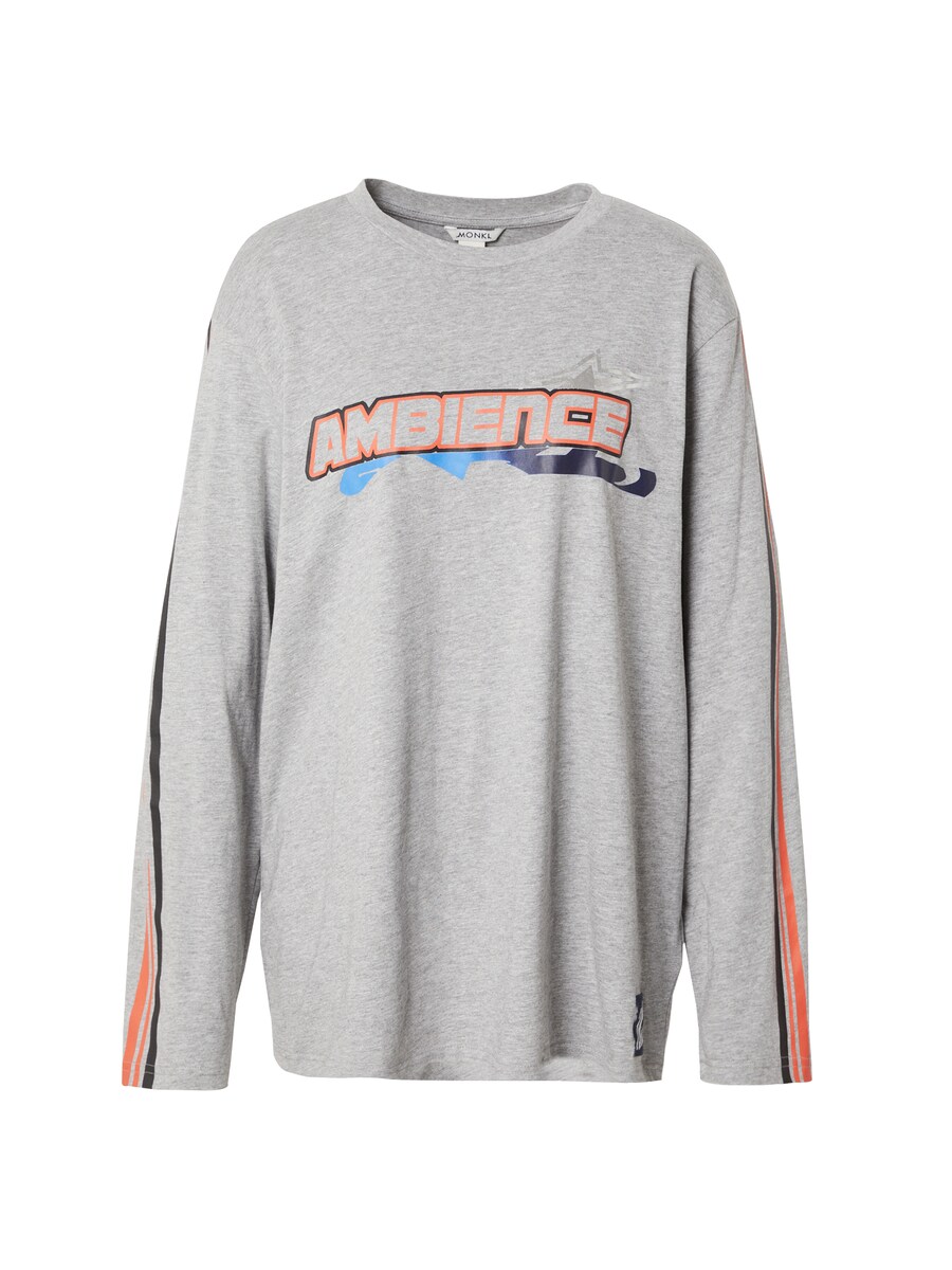 

Рубашка Monki, пятнистый серый