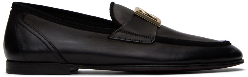 

Черные лоферы Pantofola Dolce&Gabbana