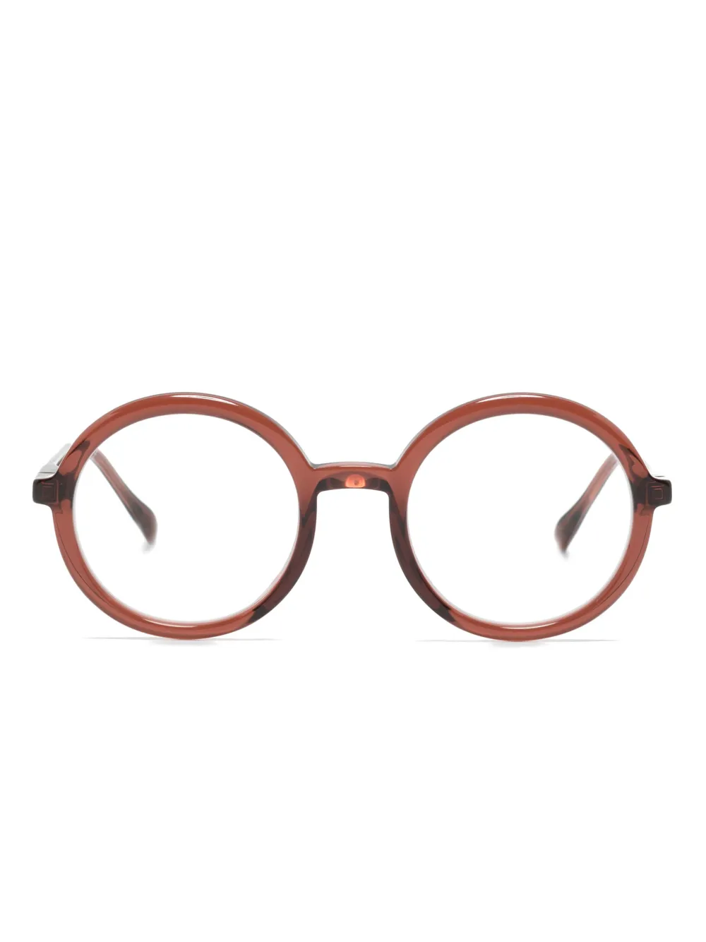 

Очки Teema в круглой оправе Mykita, коричневый