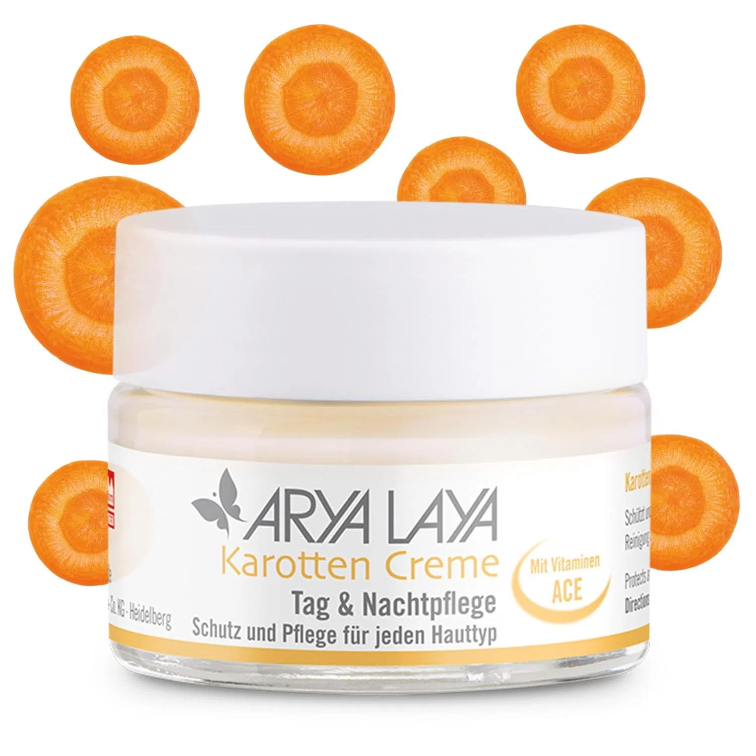Крем для лица Arya laya — Дневной и ночной «Carrot Cream» от, 50 мл