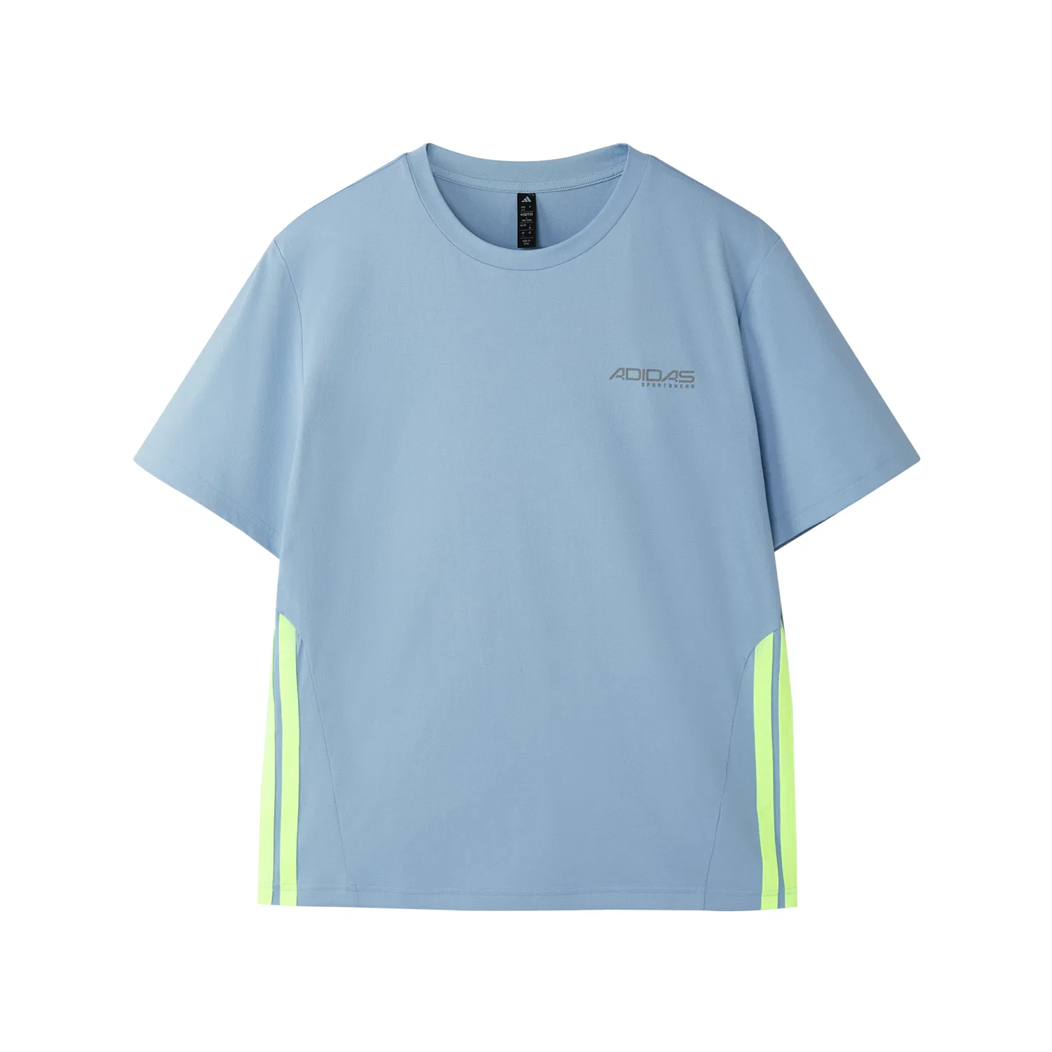 Футболка мужская синяя crew neck moderate Adidas, Blue