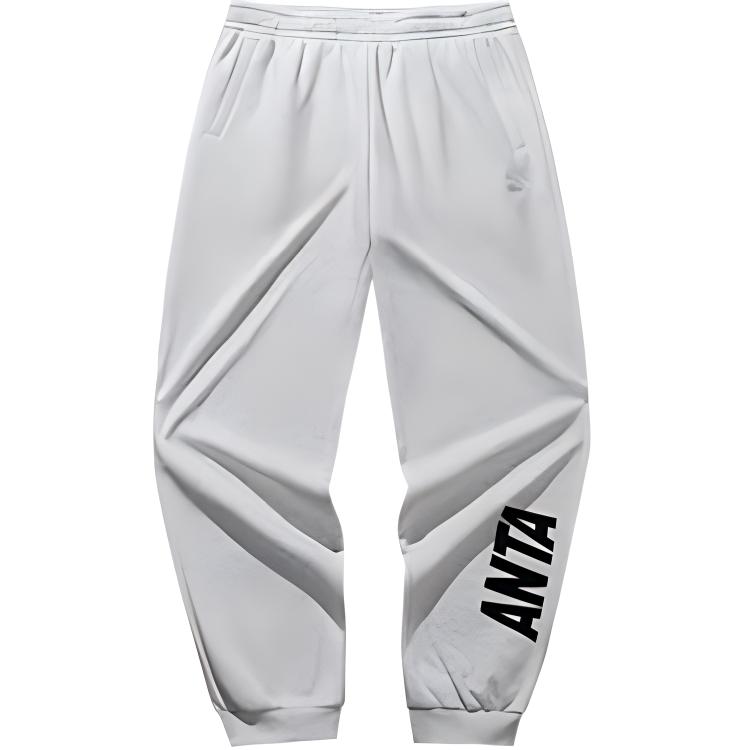 

Life Collection Knitted Sweatpants Men's Gray Heather Gray ANTA, серый