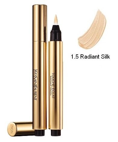 

Консилер-осветитель 1.5 Luminous Silk, 2,5 мл Yves Saint Laurent, Touche Eclat