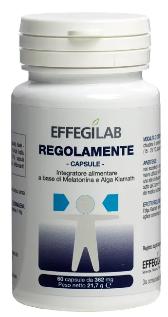 

Регулярно 60 капсул Effegilab