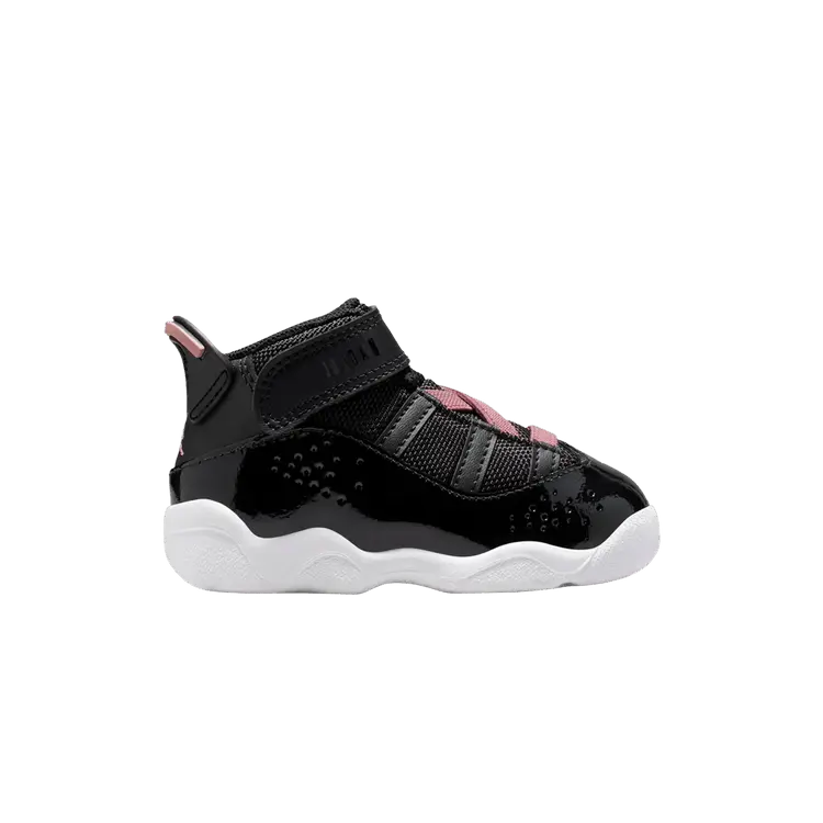 

Кроссовки Air Jordan Jordan 6 Rings TD 'Black Rust Pink', черный