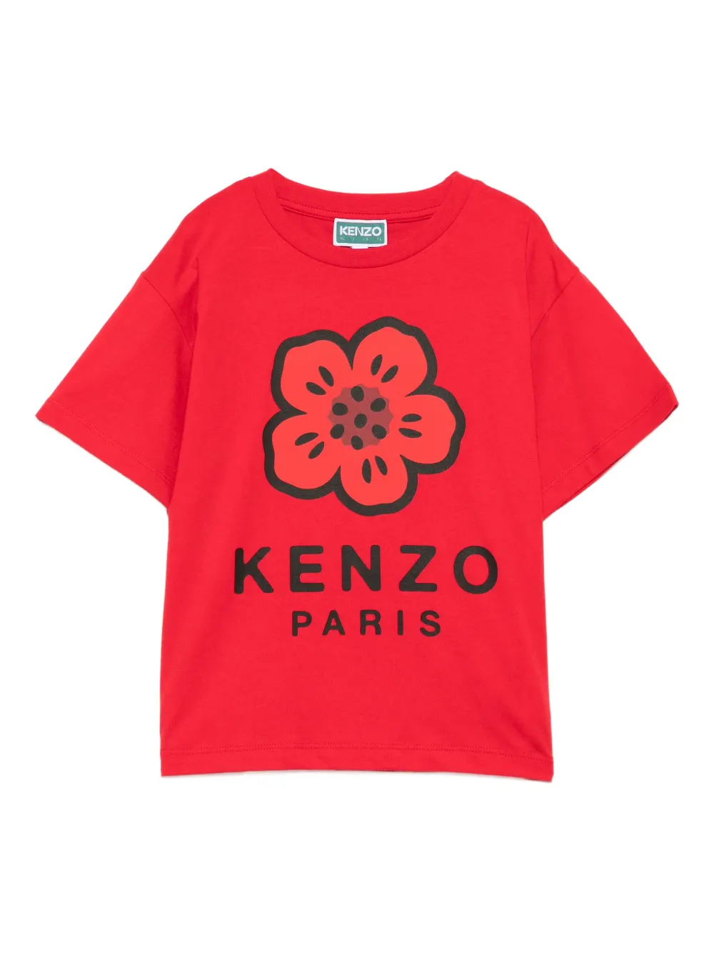 

Футболка с логотипом Kenzo Kids, красный