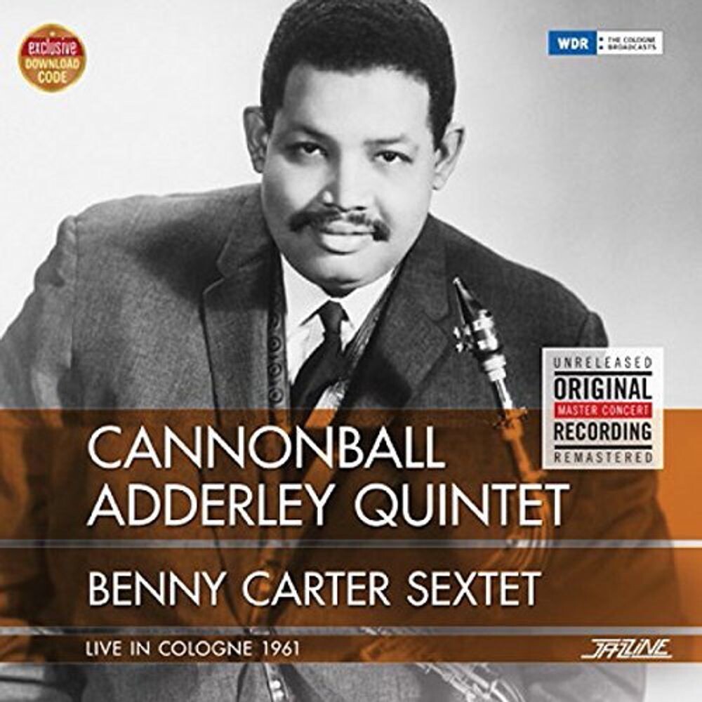 

Виниловая пластинка LP Live In Cologne 1961 - Cannonball Adderley Quintet, Benny Carter Sextet