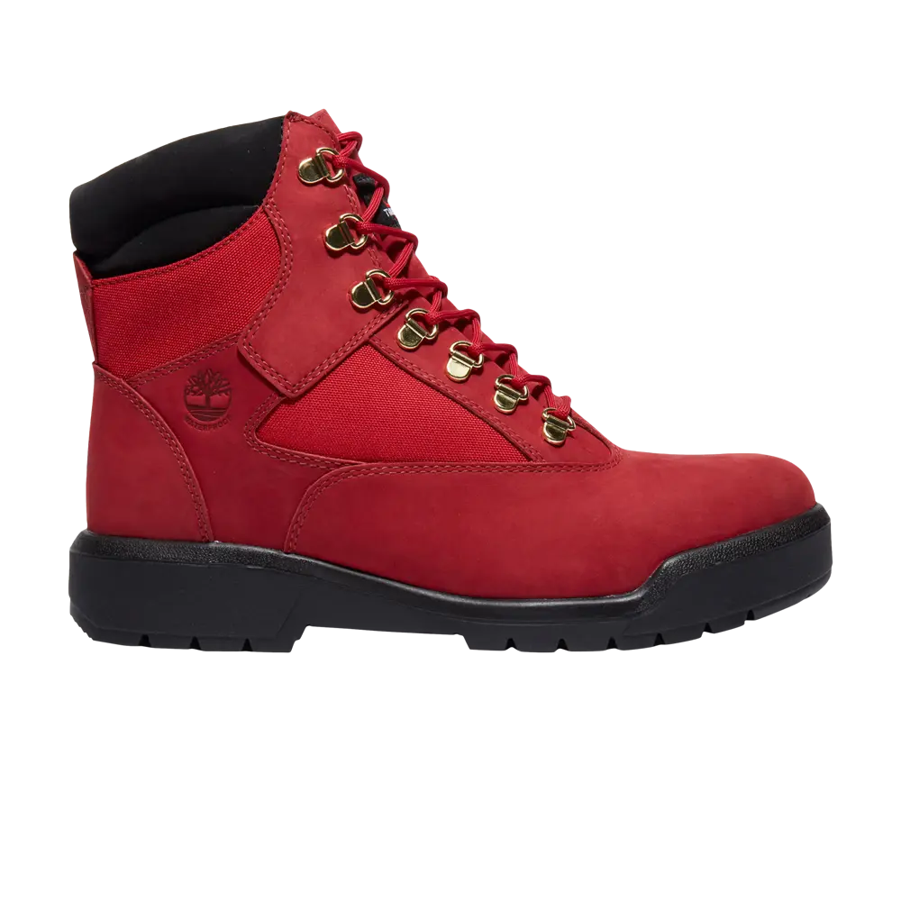 Ботинки Timberland 6 Inch Field, красный