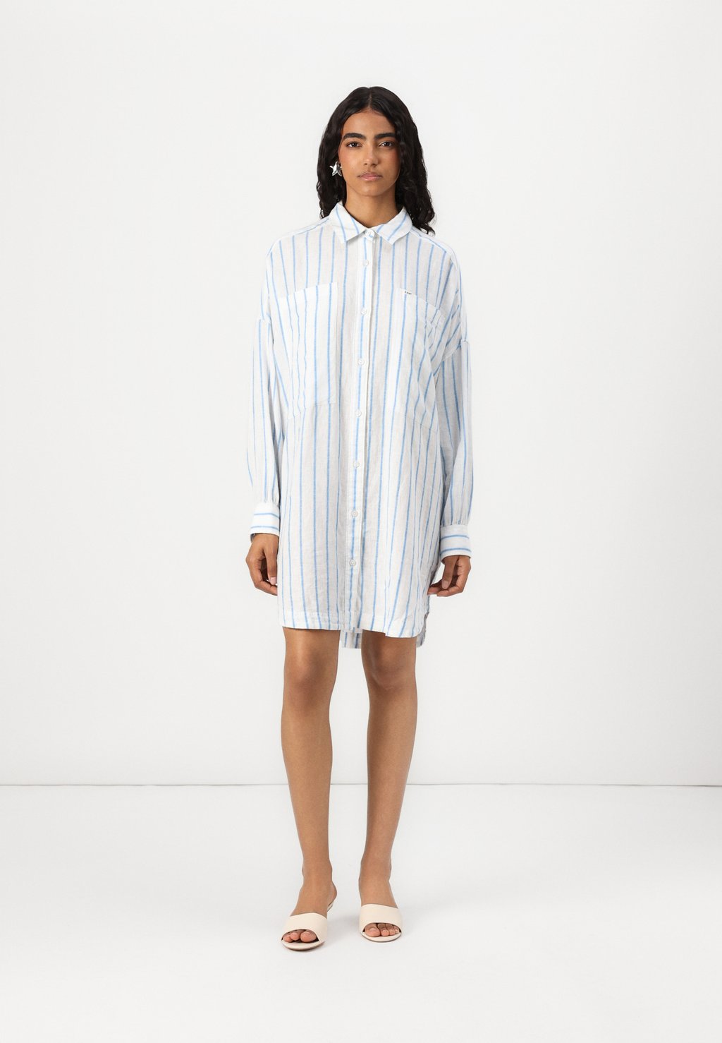 

Платье-рубашка RELAXED SHIRT DRESS Lee, Stream Blue
