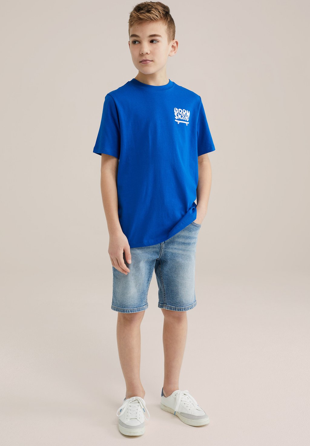 

Футболка с принтом BLUE RIDGE WE Fashion, синий