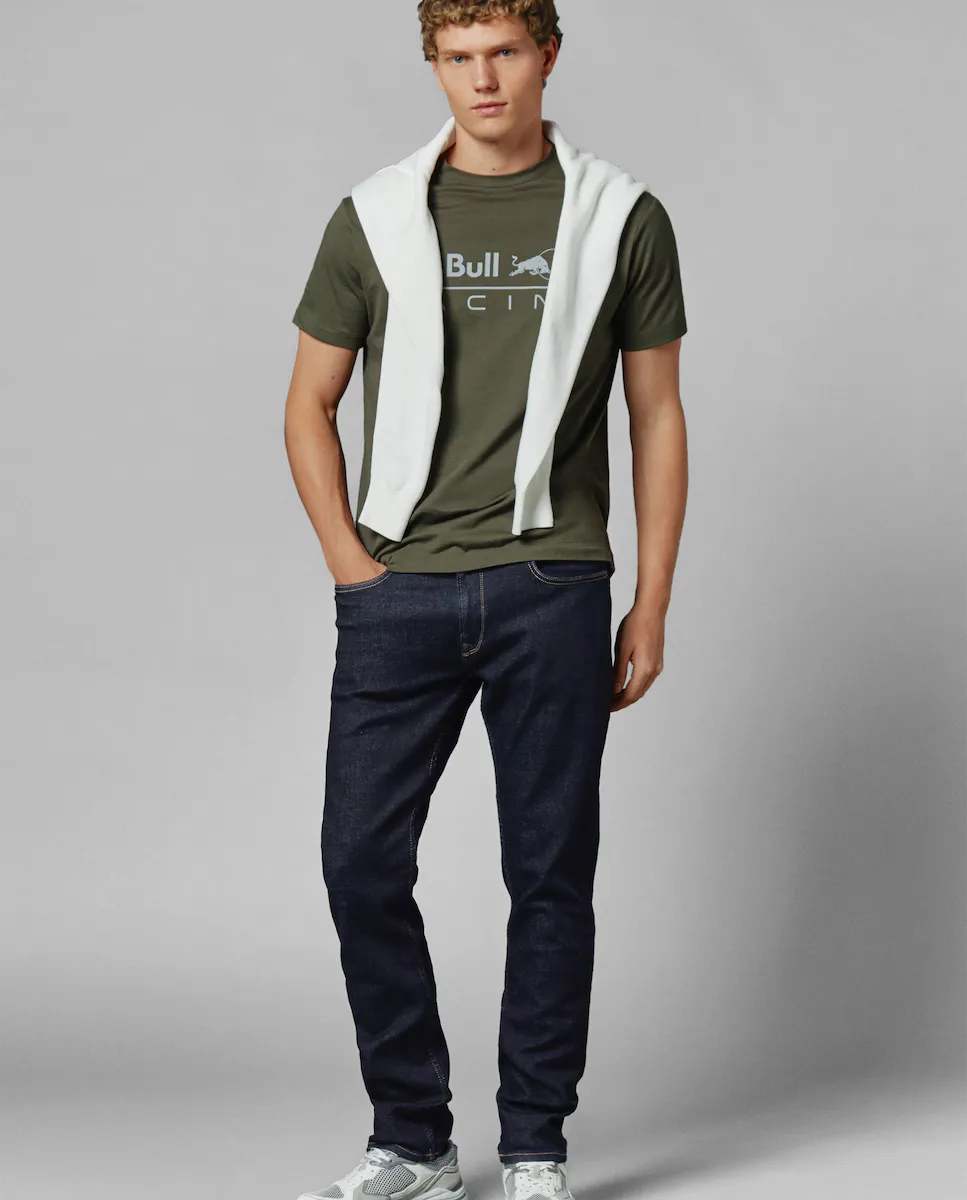

Мужские зауженные джинсы Red Bull Racing Pepe Jeans, синий