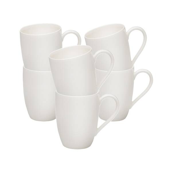 

Кофейные кружки basic white, набор из 6 шт. Villeroy & Boch, белый