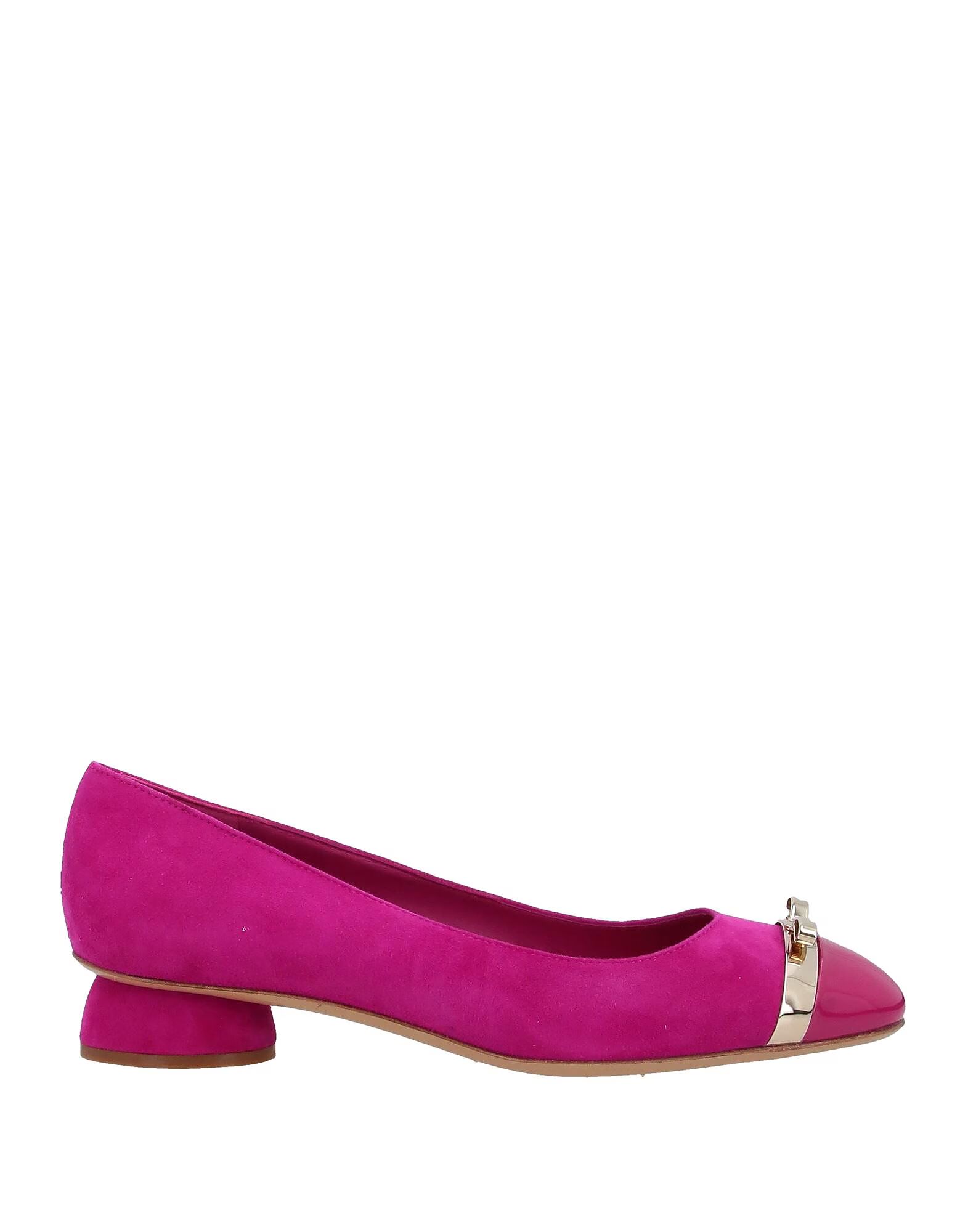 Балетки Ferragamo, фуксия