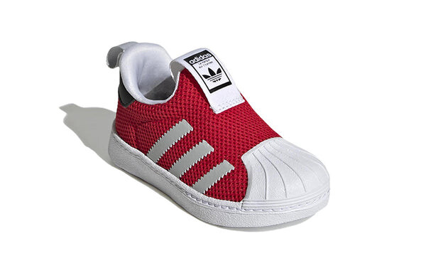 Кроссовки оригинальные superstar 360 shoes Adidas, красный — фото 2