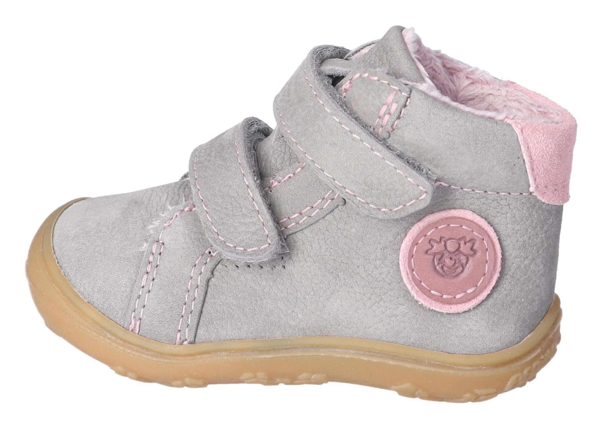 PEPINO by RICOSTA First-Step Shoes в сером цвете — фото 4