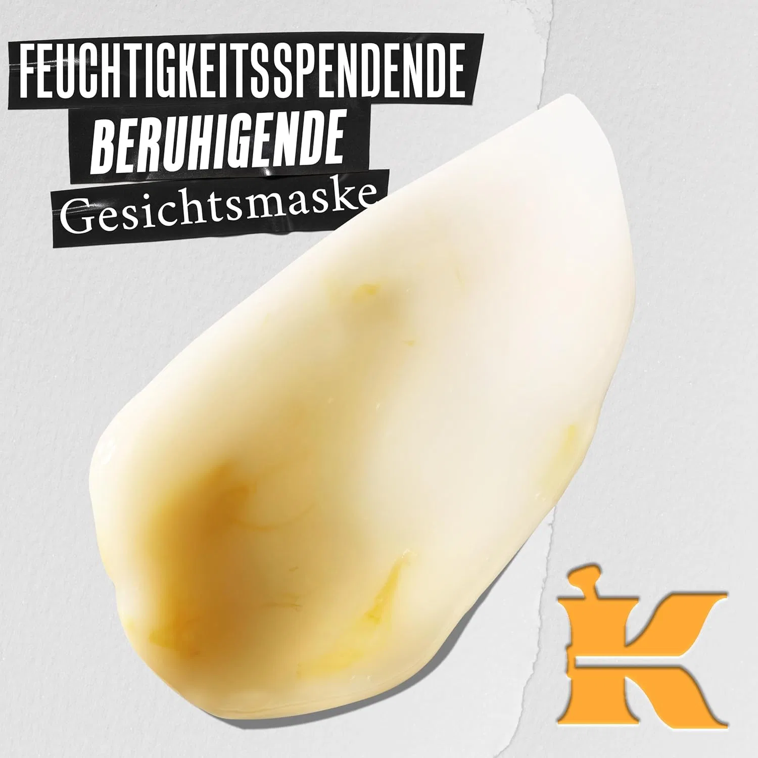 Маска для лица Kiehl's — Охлаждающая гелевая «Calendula Petal-Infused Calming Mask» от, 100 мл — фото 2