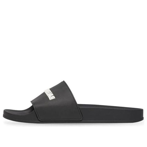 

Сандалии pool slides 'black' Balenciaga, черный