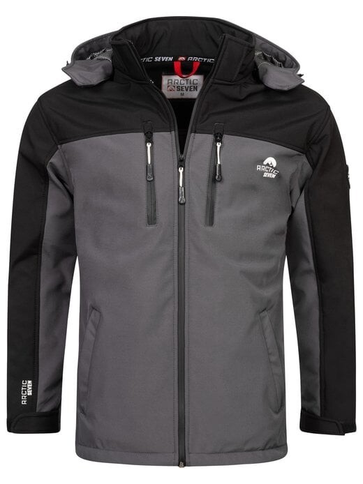 

Куртка из софтшелла assurvivo Arctic Seven, серый