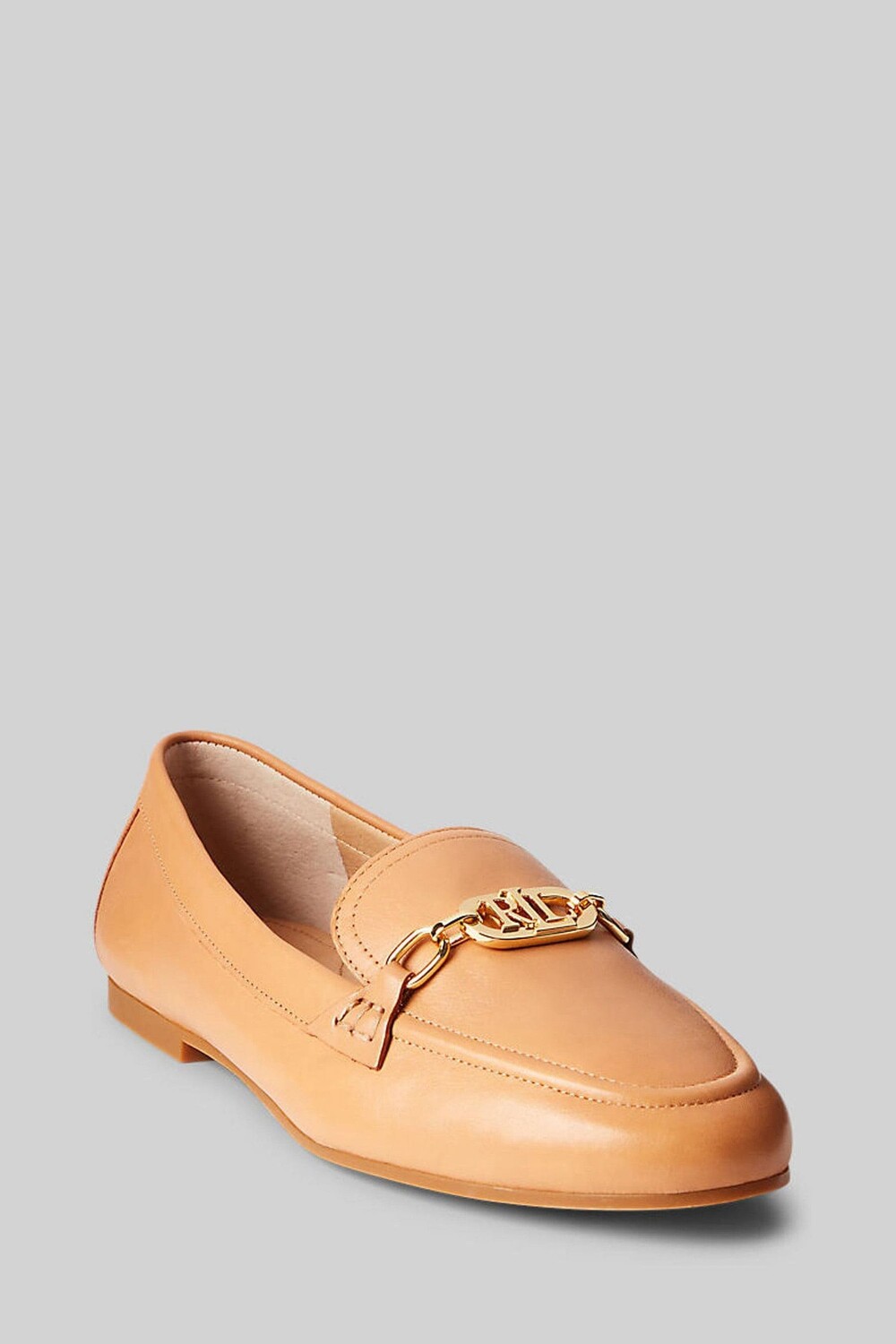 

Кожаные лоферы телесного цвета от Averi Lauren Ralph Lauren