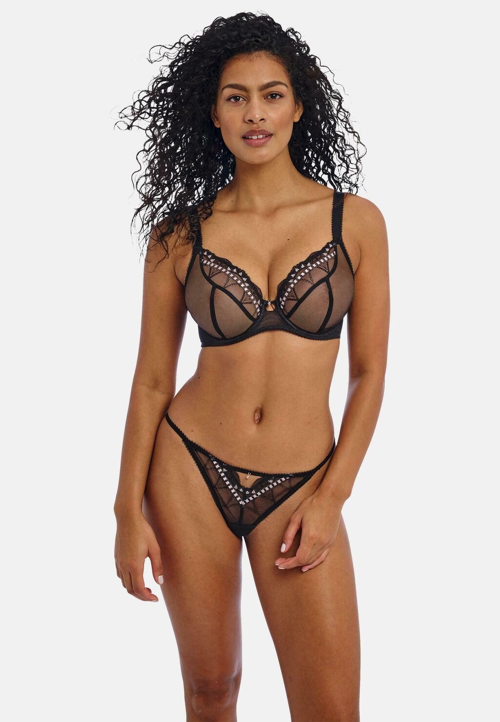 

Бюстгальтер на косточках LOVELAND Freya, черный