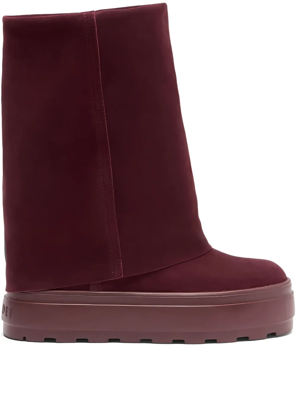 Ботинки Double Face Casadei, красный