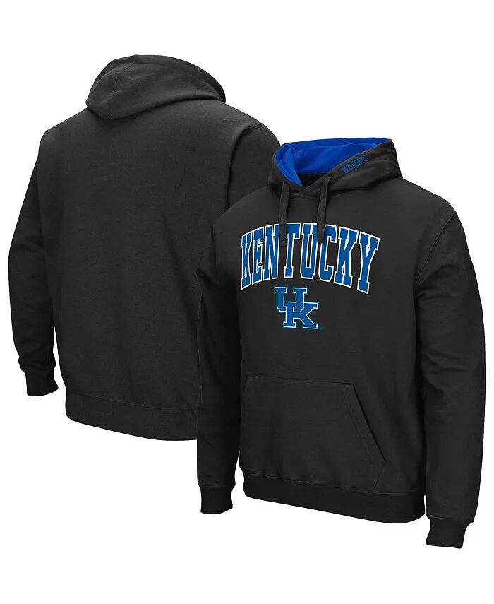 

Мужская толстовка с капюшоном Kentucky Wildcats Arch and Team Logo 3.0 Colosseum, черный