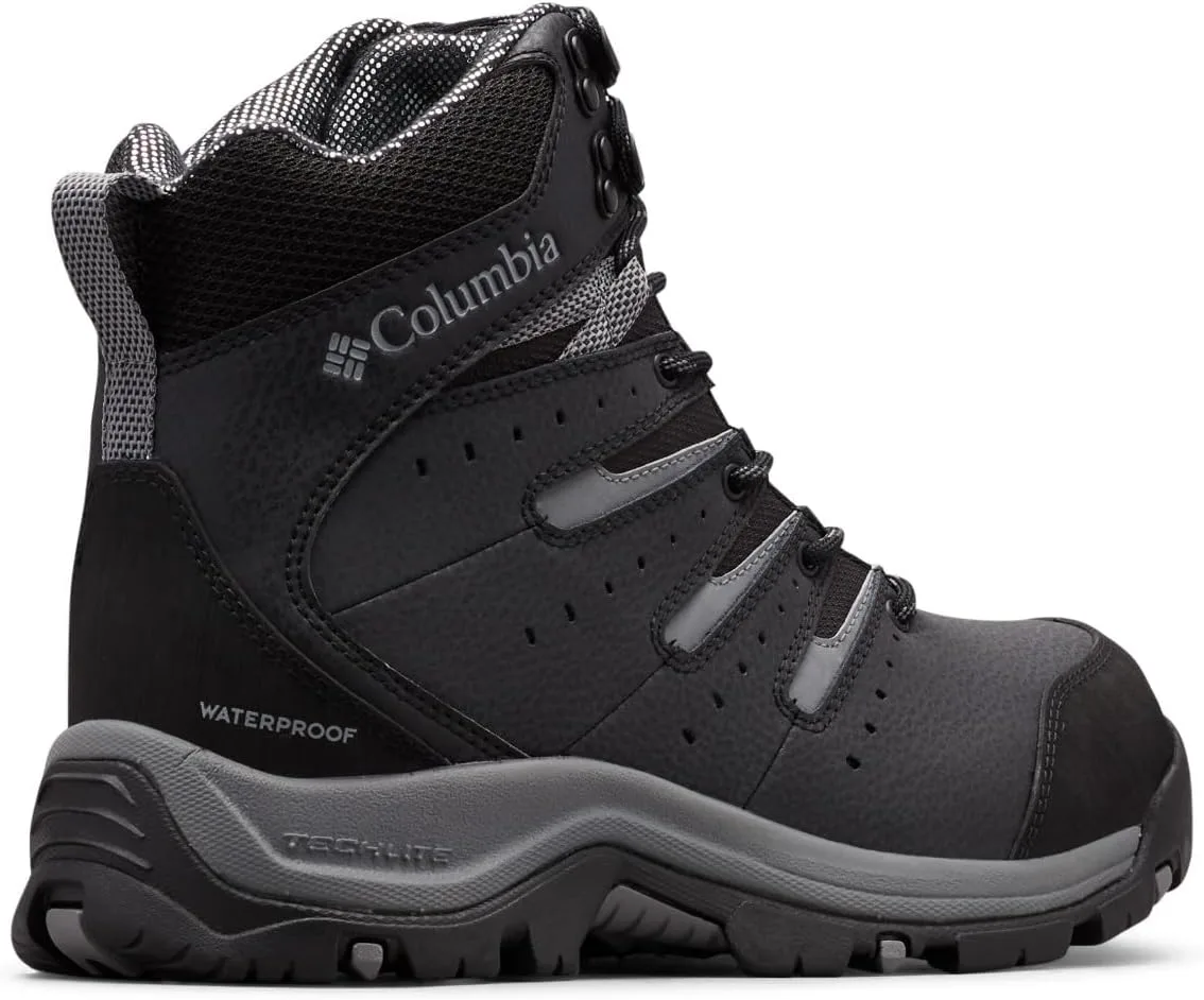 Мужские зимние ботинки Columbia GUNNISON II OMNI-HEAT, черный/серый — фото 2