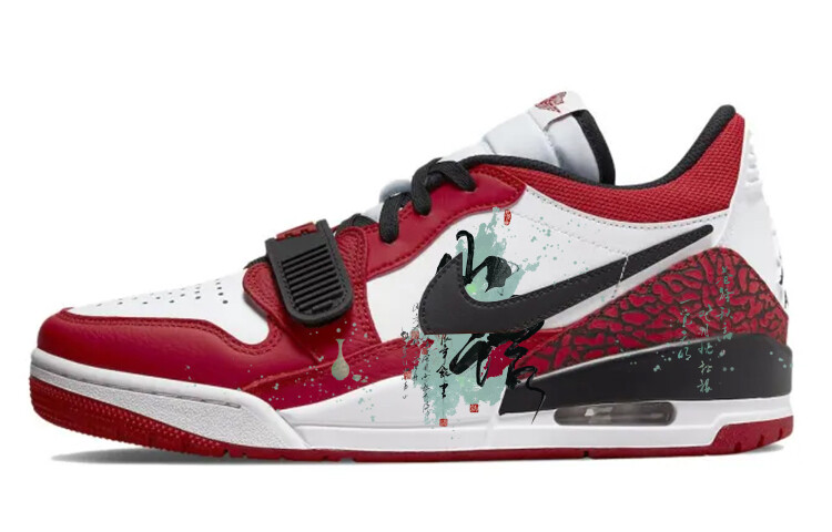 

Кроссовки Jordan Legacy 312 Vintage Basketball Shoes Women's Low-top Red/Black, красный