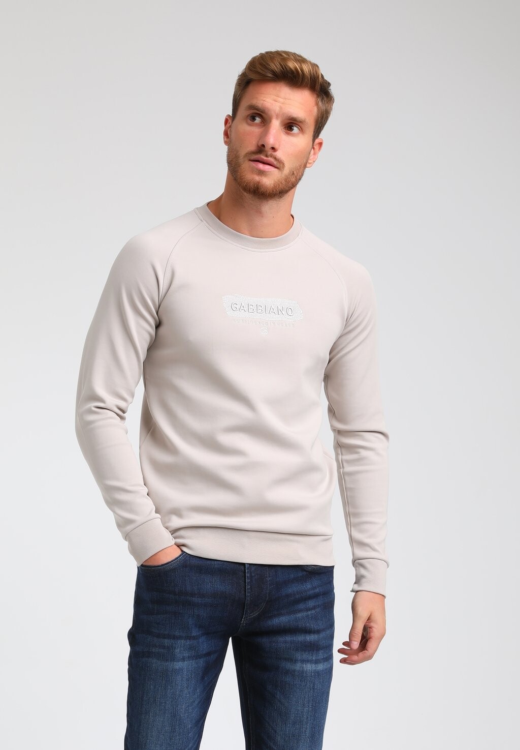 

Толстовка ROUND NECK Gabbiano, цвет stone grey