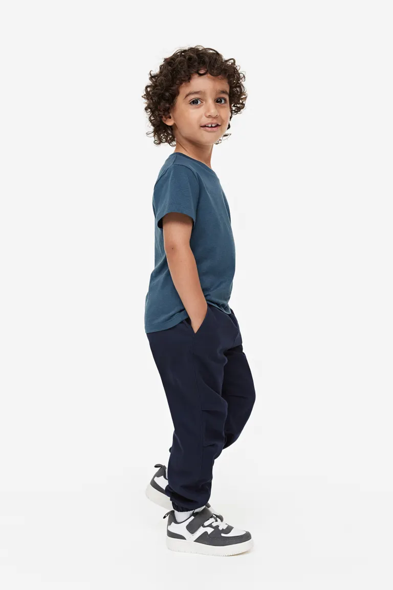 

Свободные брюки из габардина H&M, синий