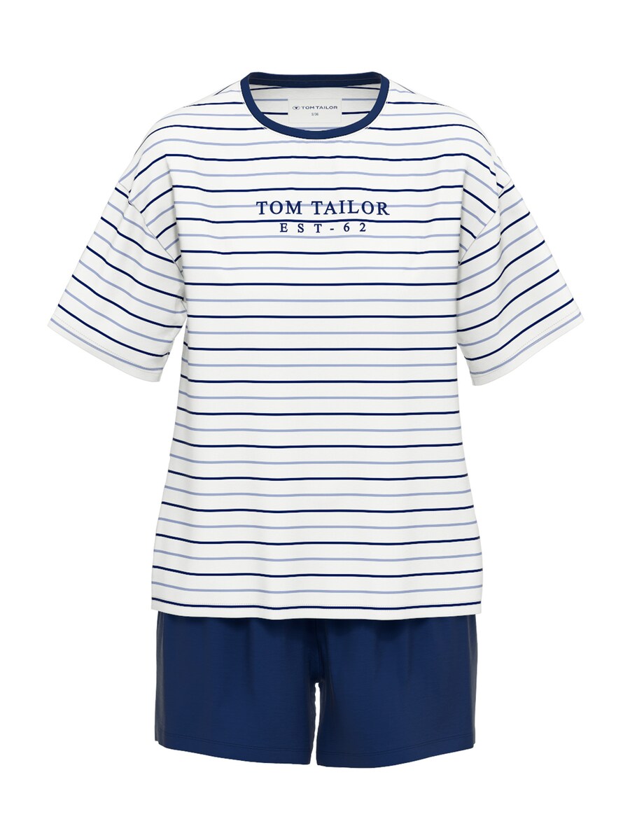 

Короткий пижамный комплект TOM TAILOR Charlotte, Navy/Sapphire