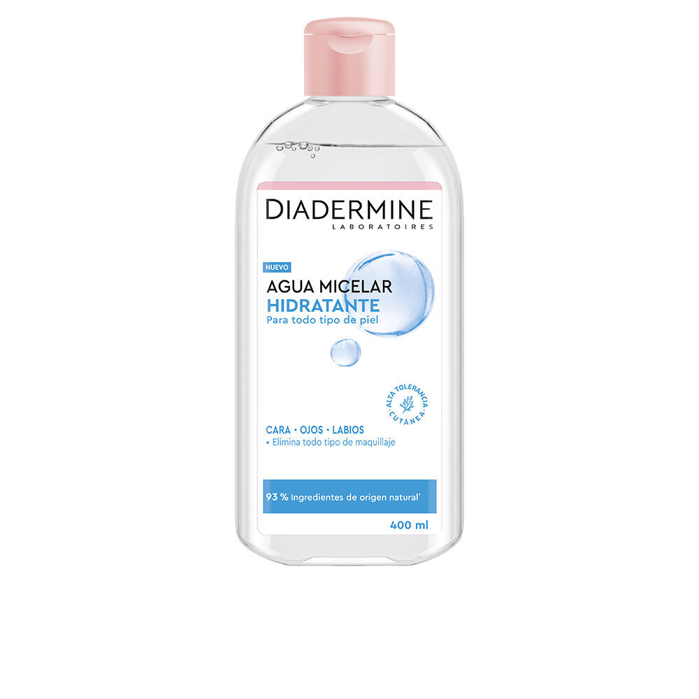 

Мицеллярная вода Agua micelar hidratante cara-ojos-labios Diadermine, 400 мл
