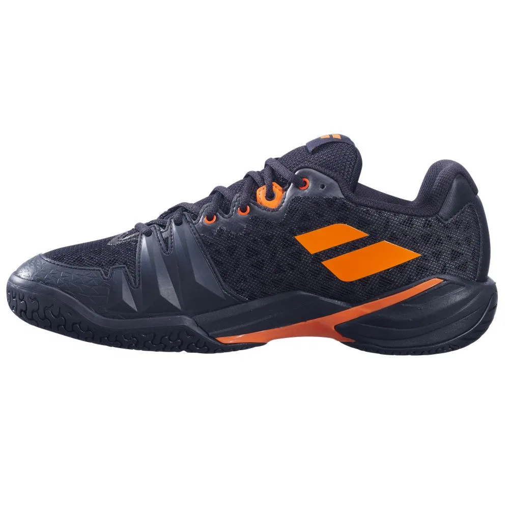 Мужские кроссовки для бадминтона «Shadow 4» от Babolat, Black-Orange (2037) — фото 2