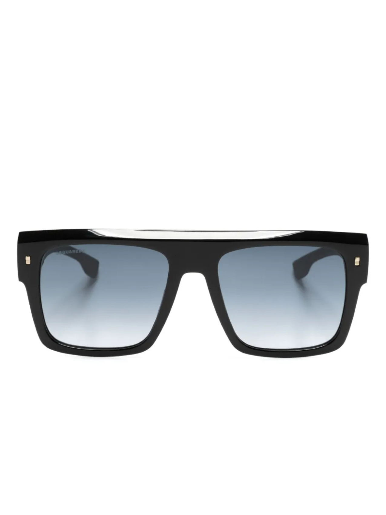 

DSQUARED2 EYEWEAR солнцезащитные очки D20127S в квадратной оправе, черный