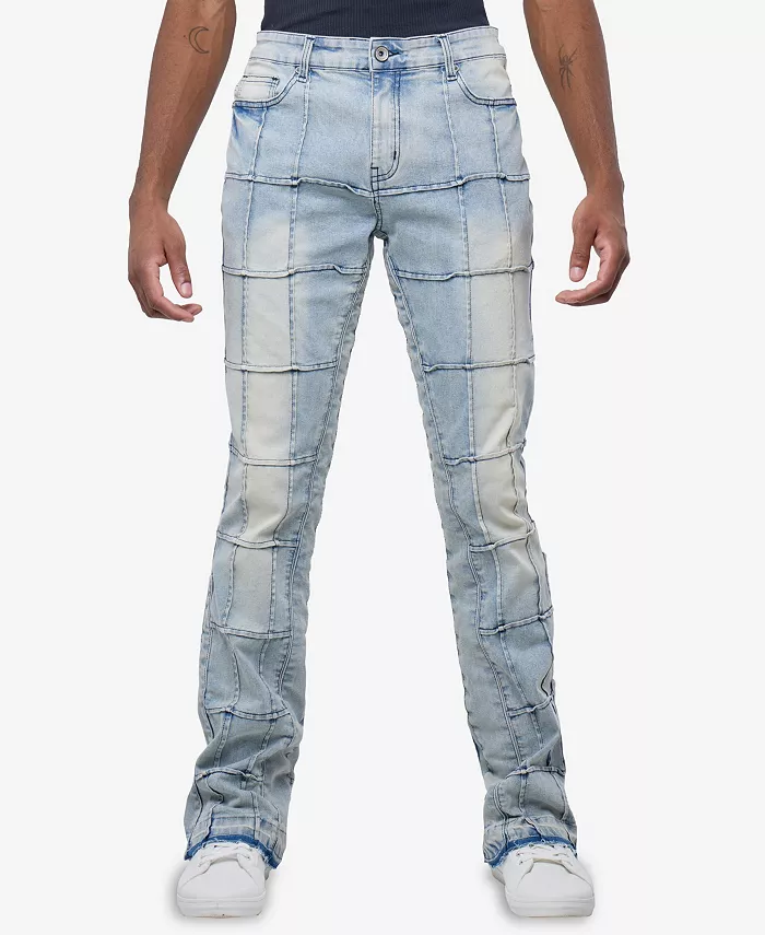 

Мужские джинсы Box Panel Fashion Stacked Raw X, синий