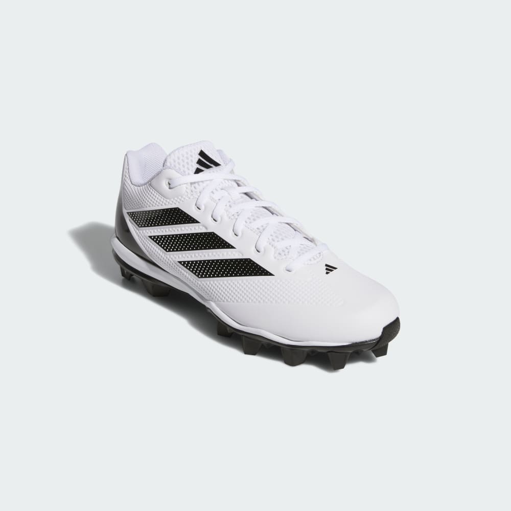 Бутсы Adidas Adizero Impact 2.0 Molded baseball Cleats, цвет Cloud White/Core Black/Core Black — фото 4