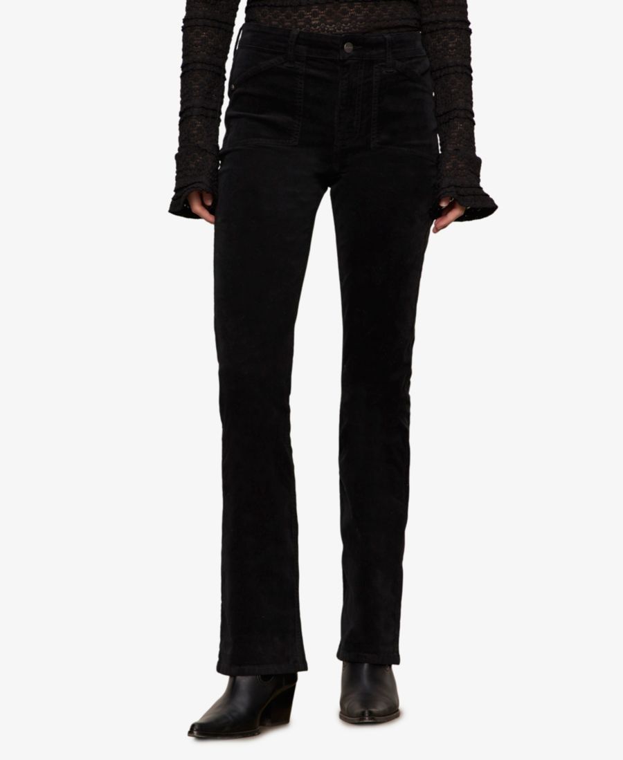 

Женские эластичные брюки Velveteen Brook Bootcut Sanctuary, Black