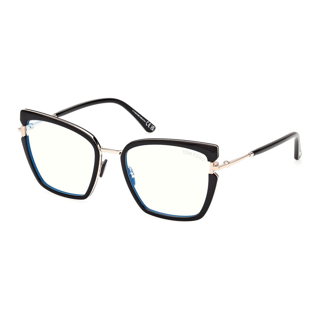 

TOM FORD Очки в металлической оправе, Black
