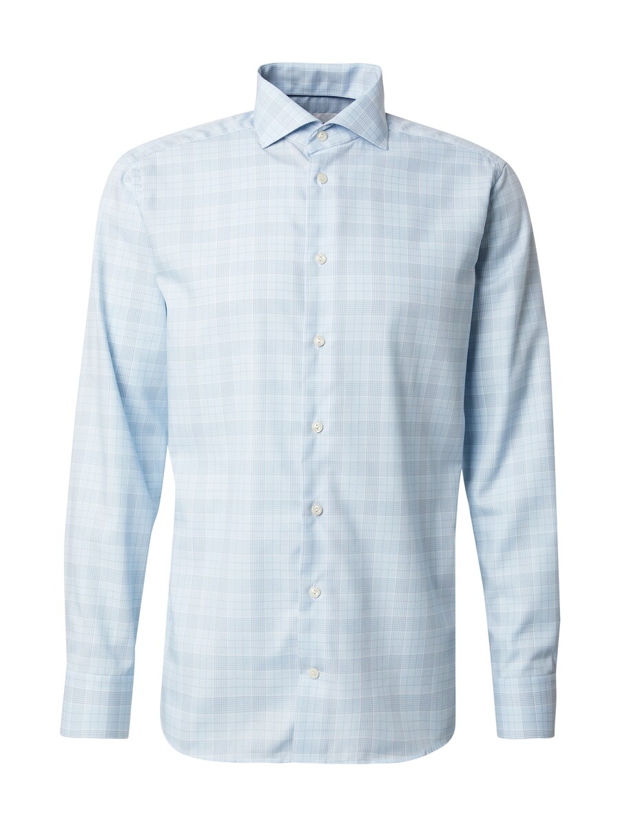 

Рубашка на пуговицах классического кроя ETON, цвет Sky blue/Light blue