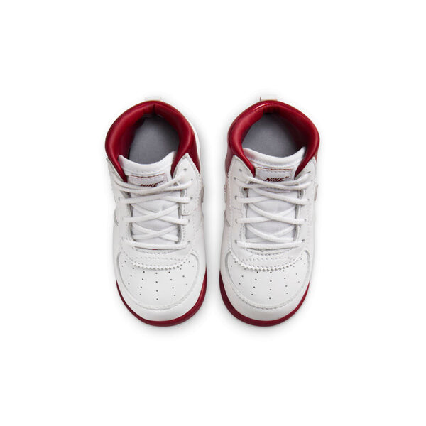 Кроссовки 1 retro high '85 og 'metallic burgundy' Air Jordan, белый — фото 4