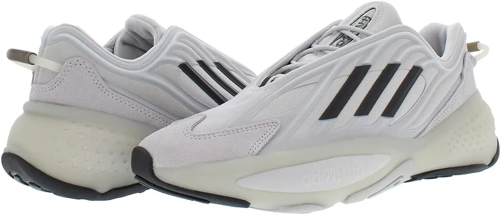 Мужские тренировочные кроссовки Adidas Ozrah - белые, серый/черный — фото 4