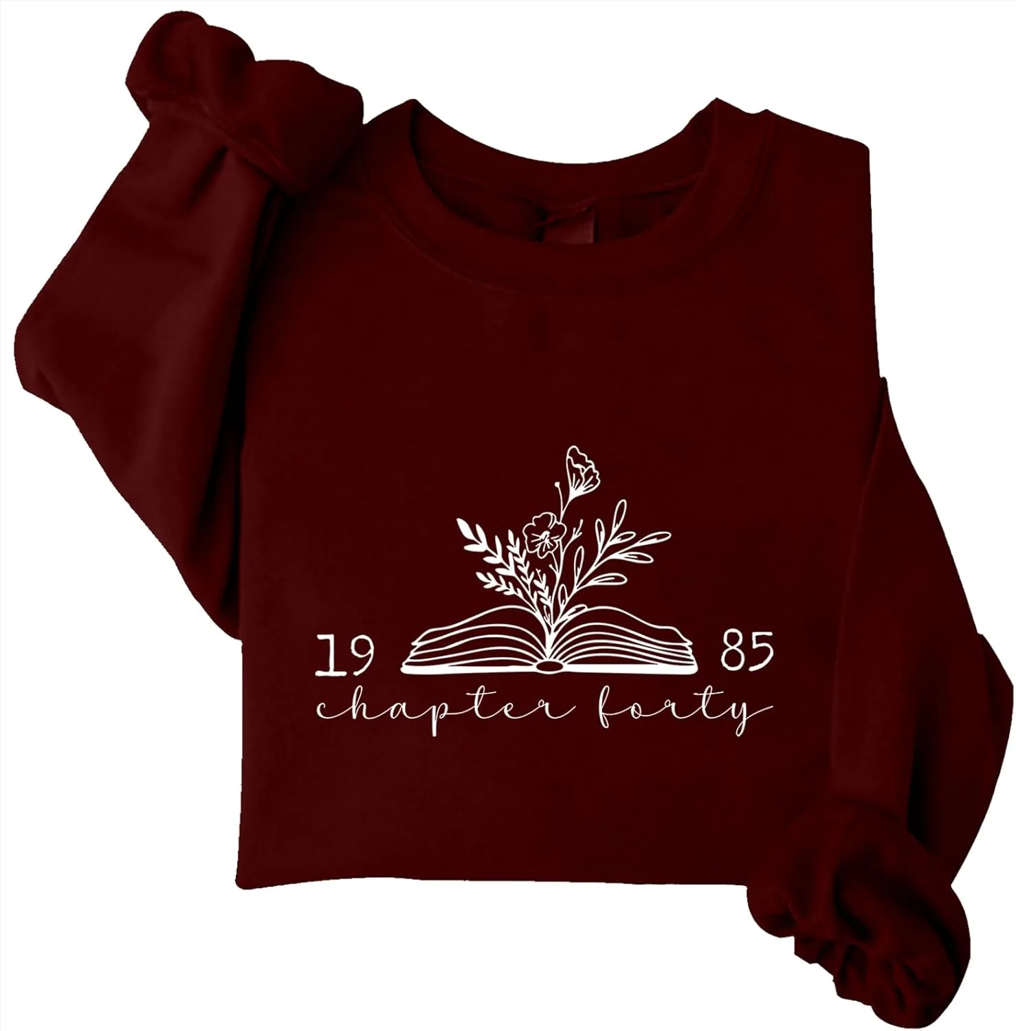 

Толстовка Chapter Forty 1985 с длинными рукавами quyaosy