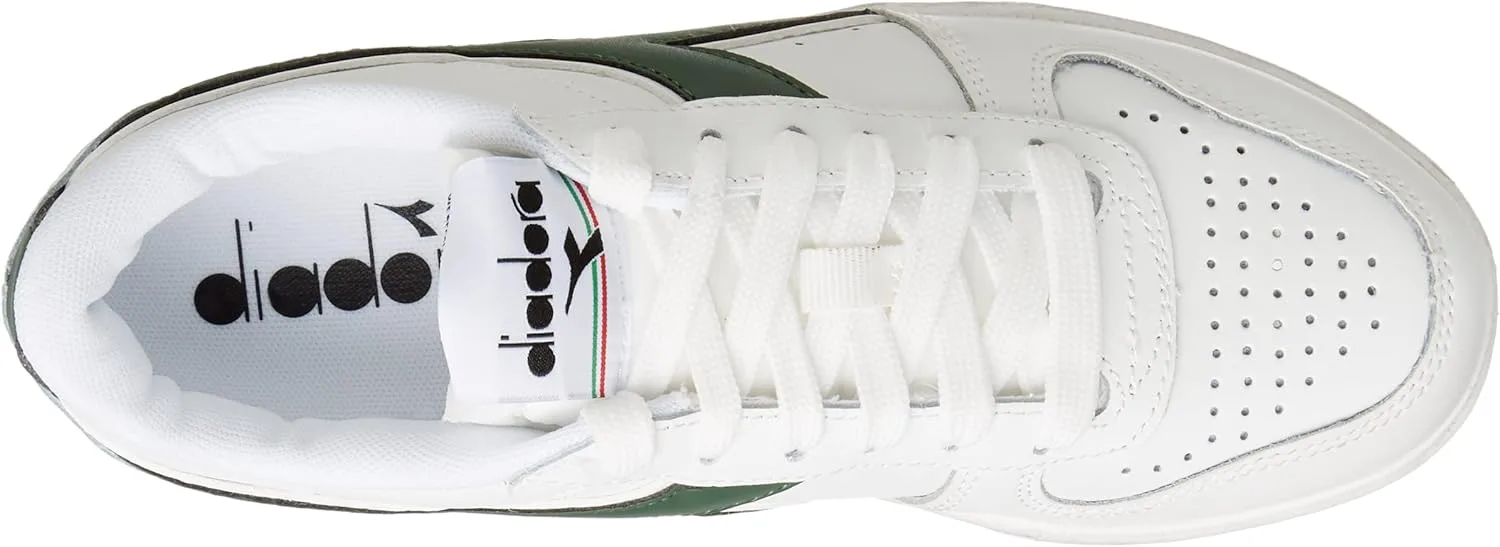 Гимнастические кроссовки Diadora Unisex Magic Basket Low Icona, белый — фото 3